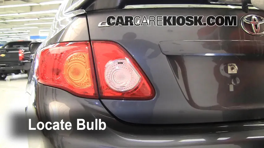 2010 Toyota Corolla S 1.8L 4 Cyl. Lights Reverse Light (replace bulb)